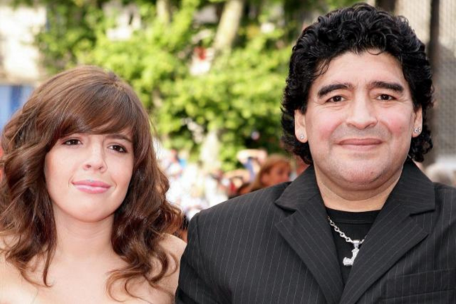 Diego y Dalma Maradona