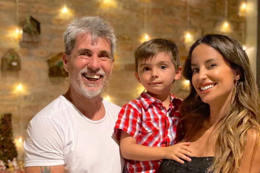 Chato Prada, Lourdes S&aacute;nchez y Valent&iacute;n v&iacute;a Instagram