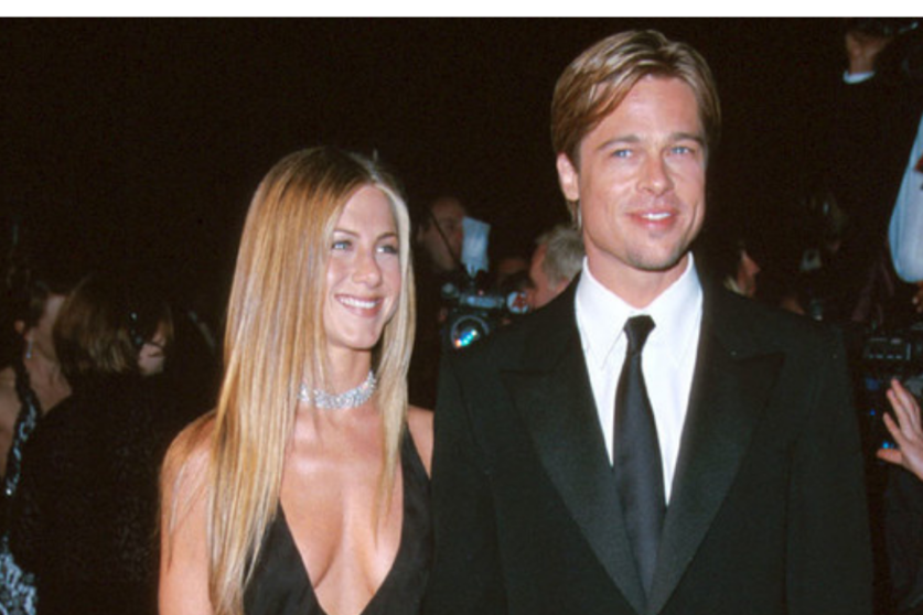 Brad Pitt y Jennifer Aniston a principios de los 2000